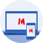 phone and laptop icon
